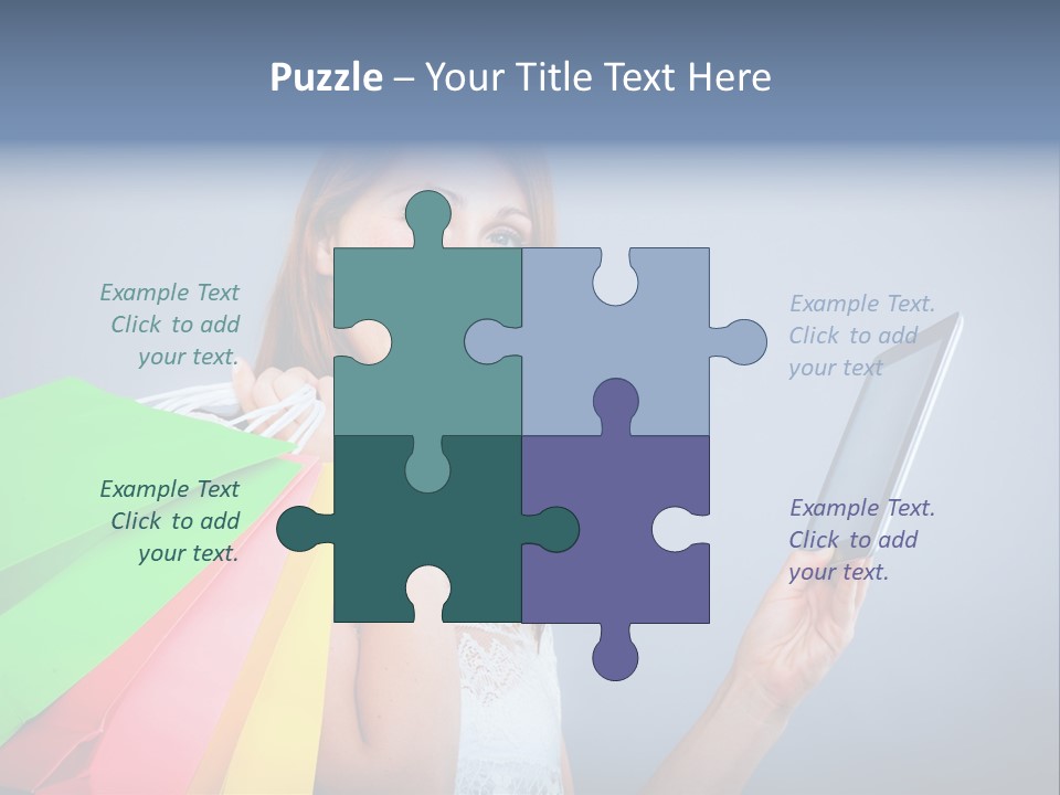 Person Rejoice Buy PowerPoint Template