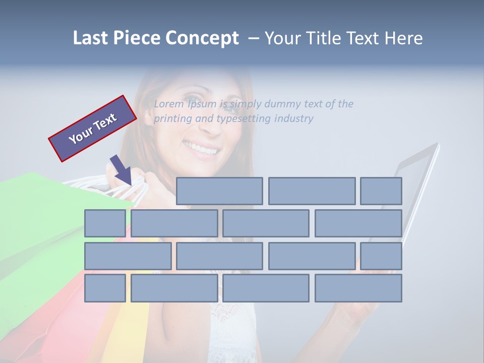 Person Rejoice Buy PowerPoint Template