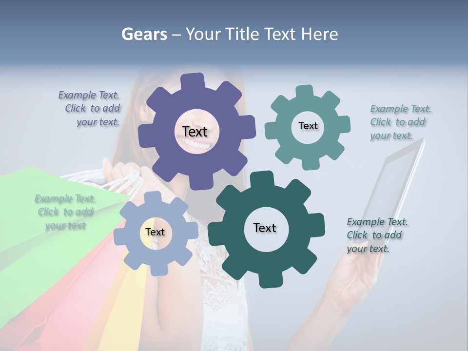 Person Rejoice Buy PowerPoint Template