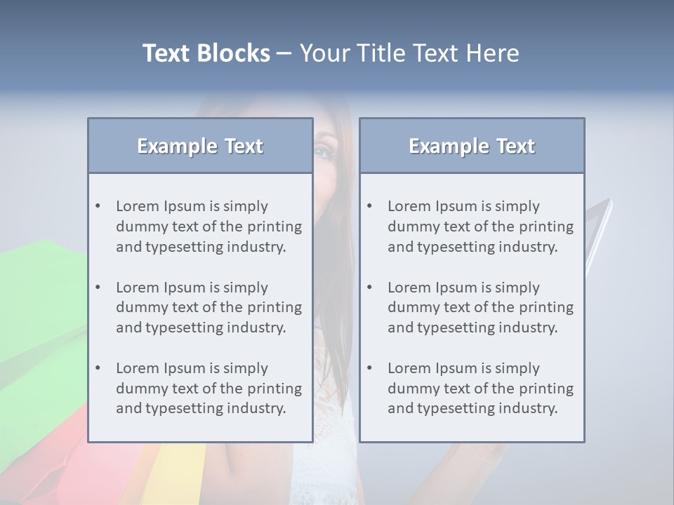 Person Rejoice Buy PowerPoint Template