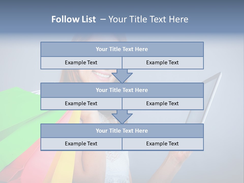 Person Rejoice Buy PowerPoint Template