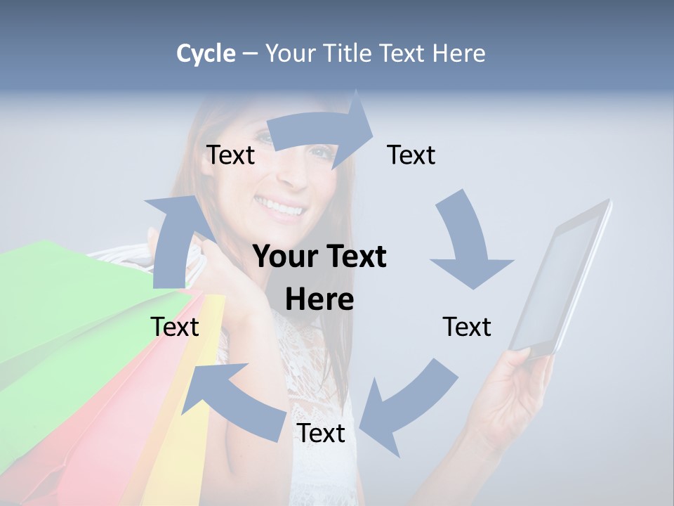 Person Rejoice Buy PowerPoint Template