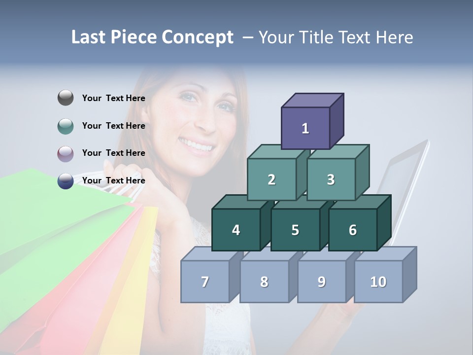 Person Rejoice Buy PowerPoint Template