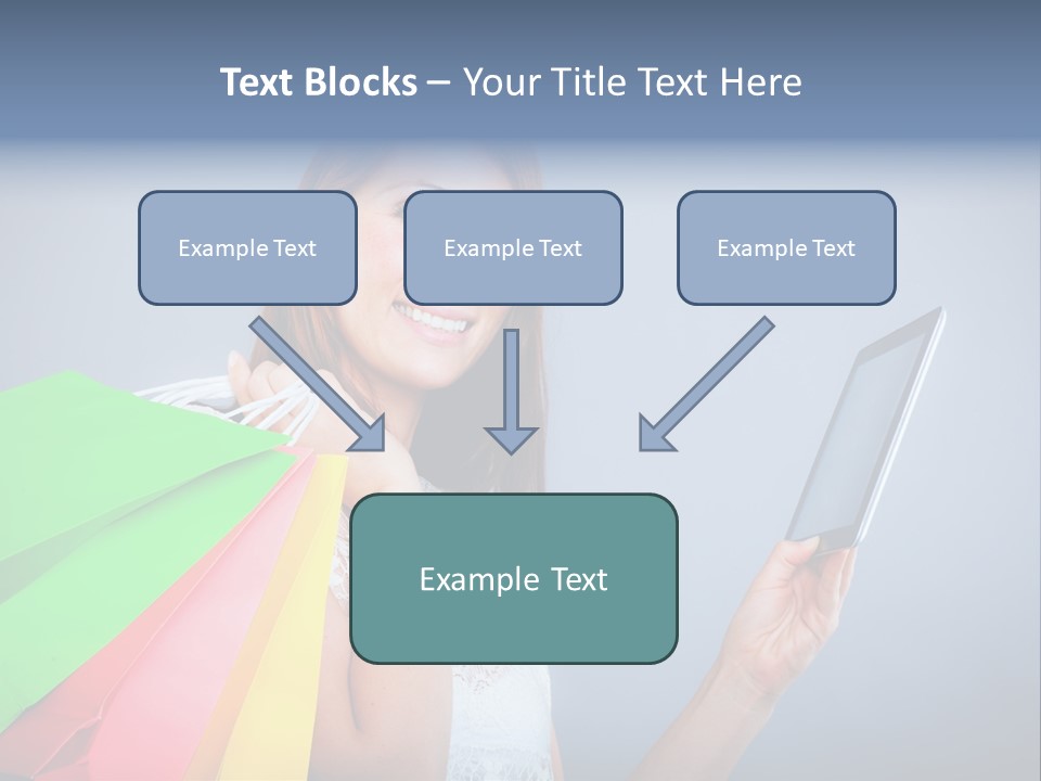 Person Rejoice Buy PowerPoint Template