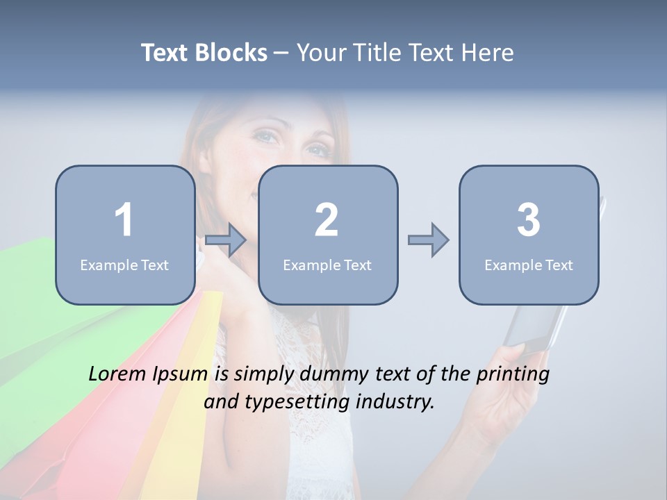 Person Rejoice Buy PowerPoint Template