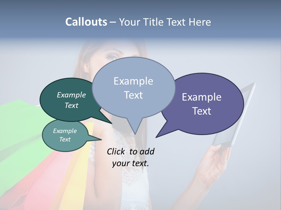 Person Rejoice Buy PowerPoint Template