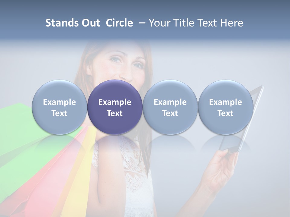 Person Rejoice Buy PowerPoint Template