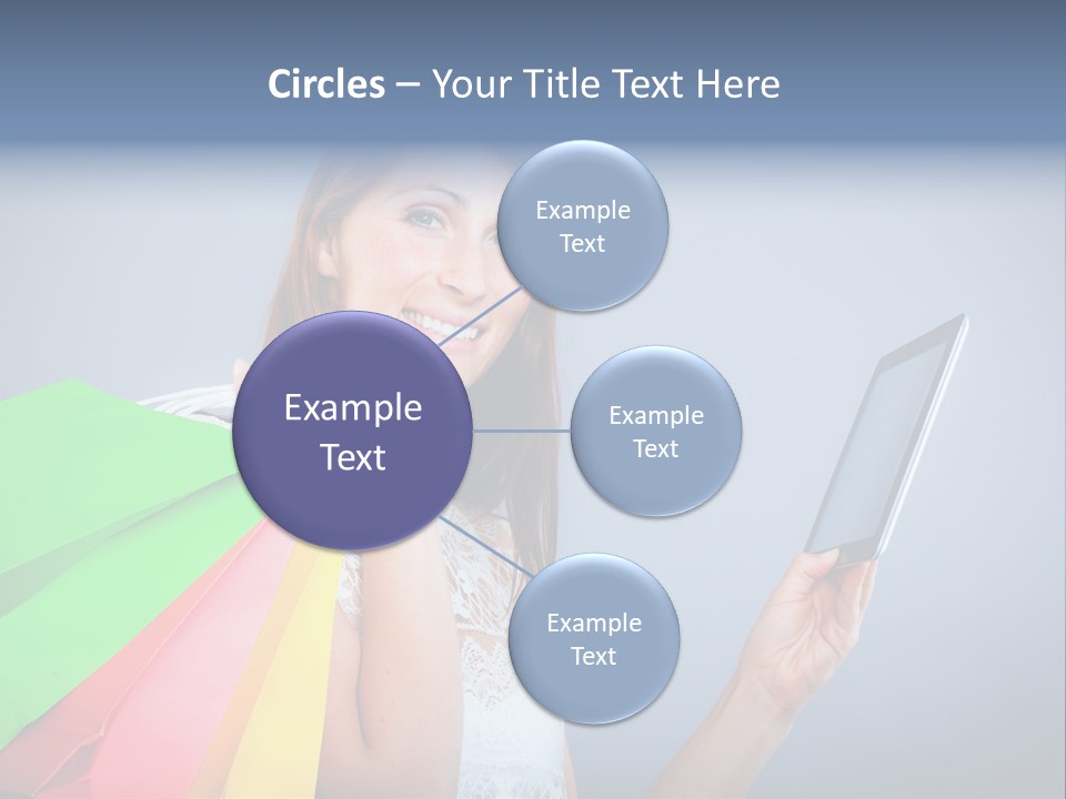 Person Rejoice Buy PowerPoint Template