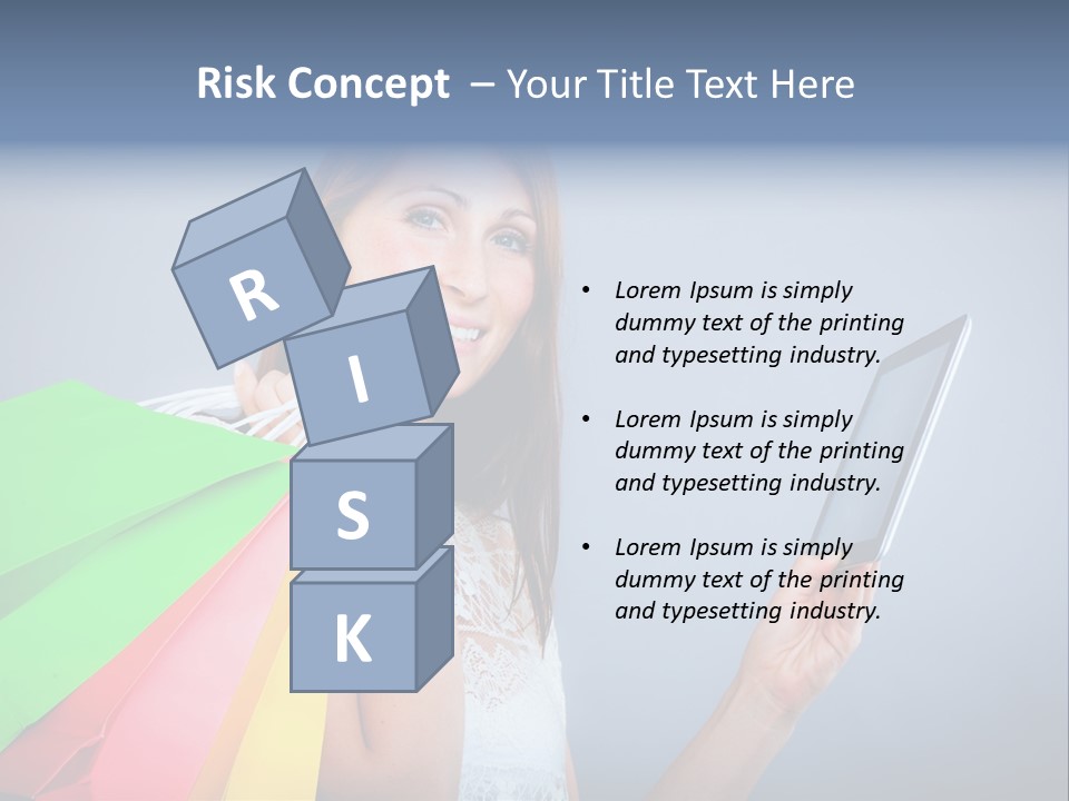 Person Rejoice Buy PowerPoint Template