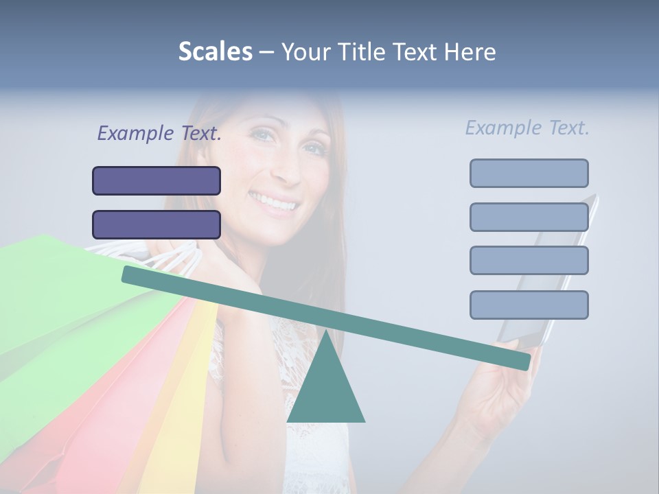 Person Rejoice Buy PowerPoint Template