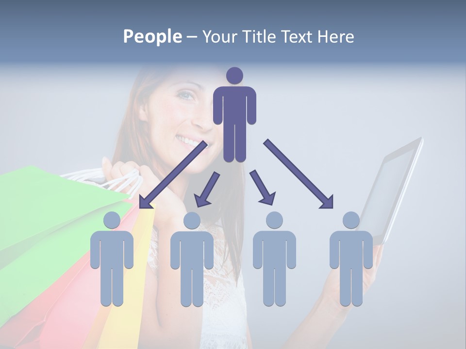 Person Rejoice Buy PowerPoint Template