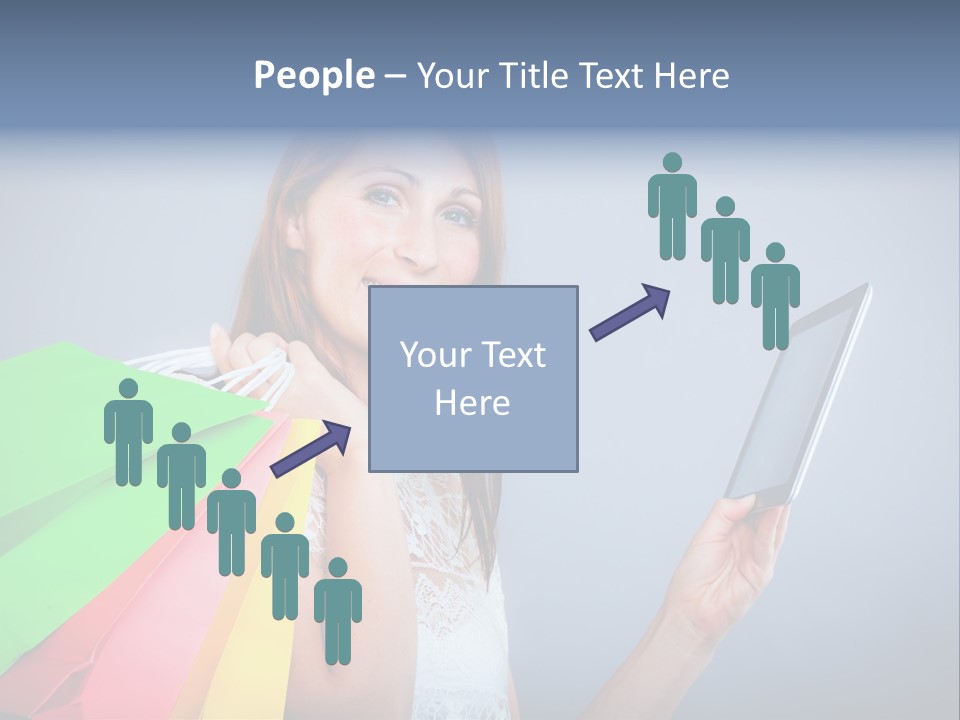 Person Rejoice Buy PowerPoint Template