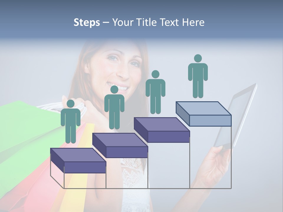 Person Rejoice Buy PowerPoint Template