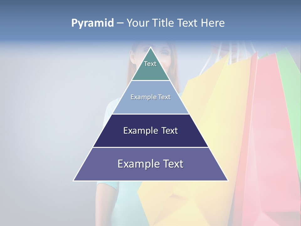 Woman Business Bag PowerPoint Template