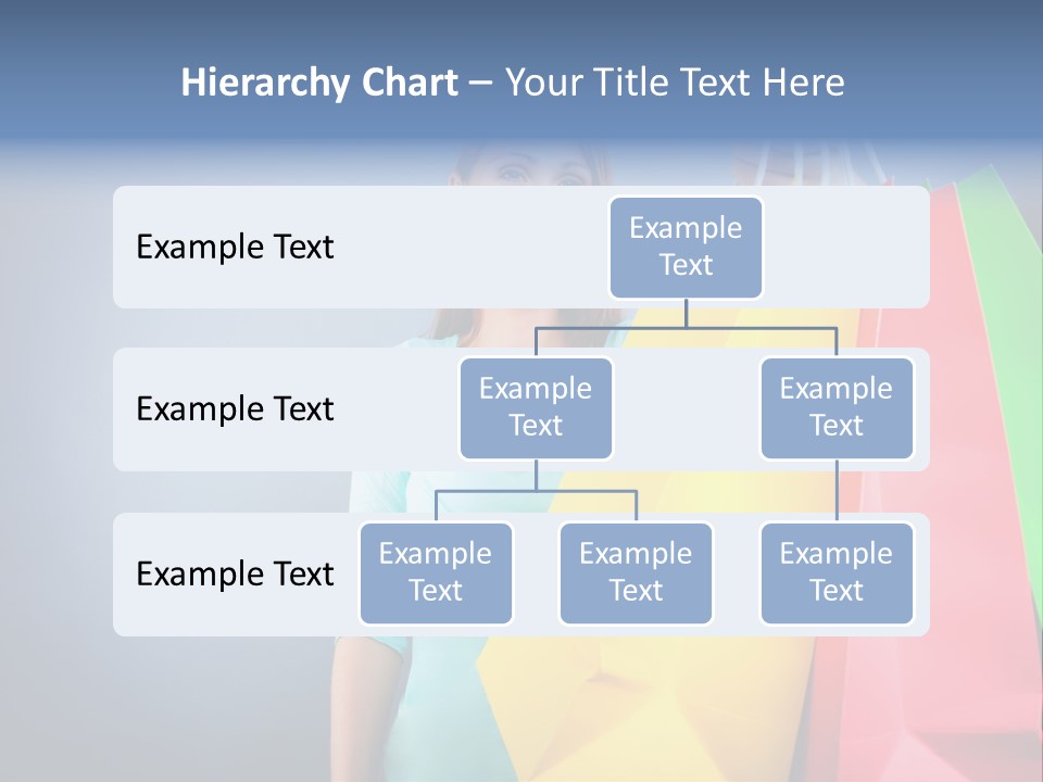 Woman Business Bag PowerPoint Template