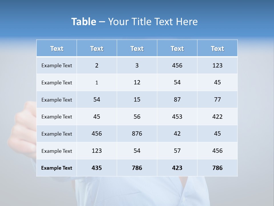 Career People Job PowerPoint Template