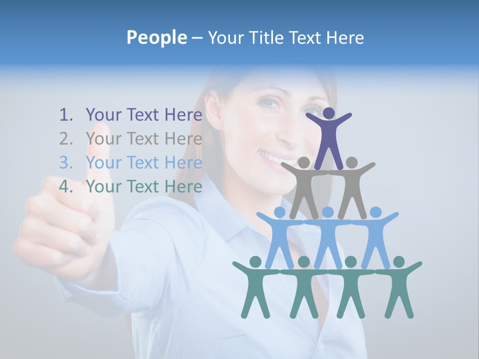 Career People Job PowerPoint Template