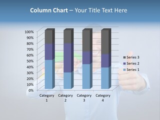 Rejoice Donate Man PowerPoint Template