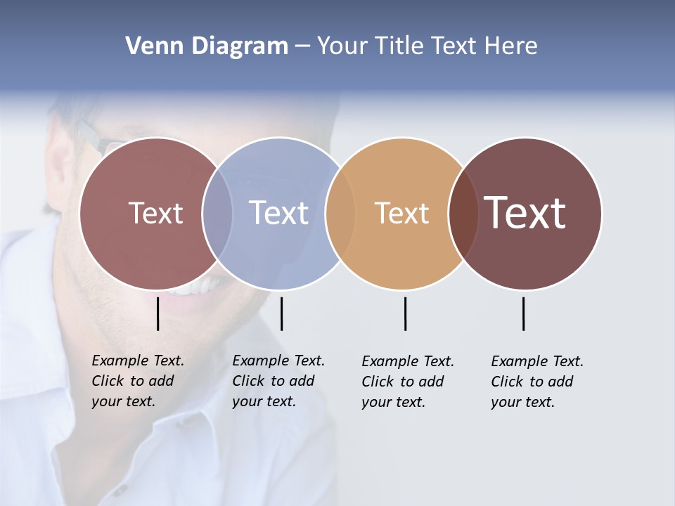 Hair Space Businessman PowerPoint Template