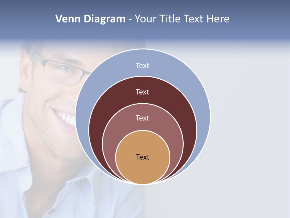 Hair Space Businessman PowerPoint Template