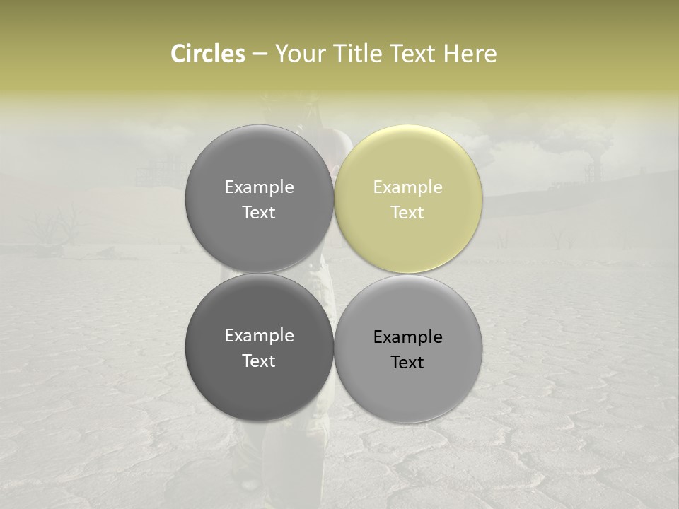 Landscape Safety Climate Change PowerPoint Template