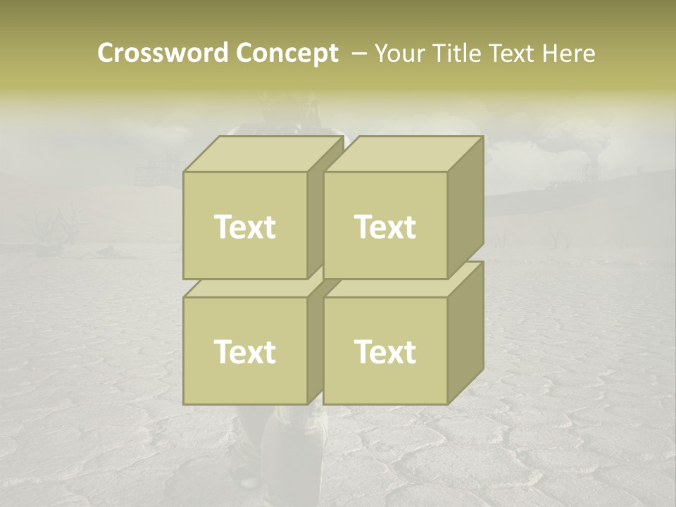 Landscape Safety Climate Change PowerPoint Template