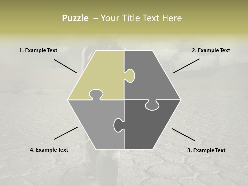 Landscape Safety Climate Change PowerPoint Template