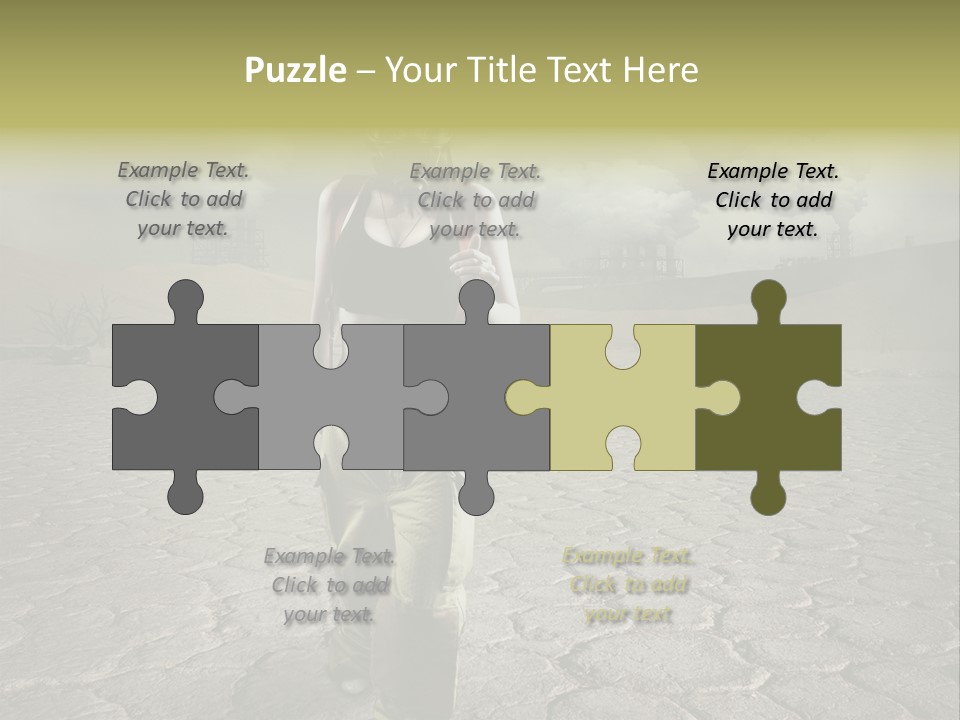 Landscape Safety Climate Change PowerPoint Template