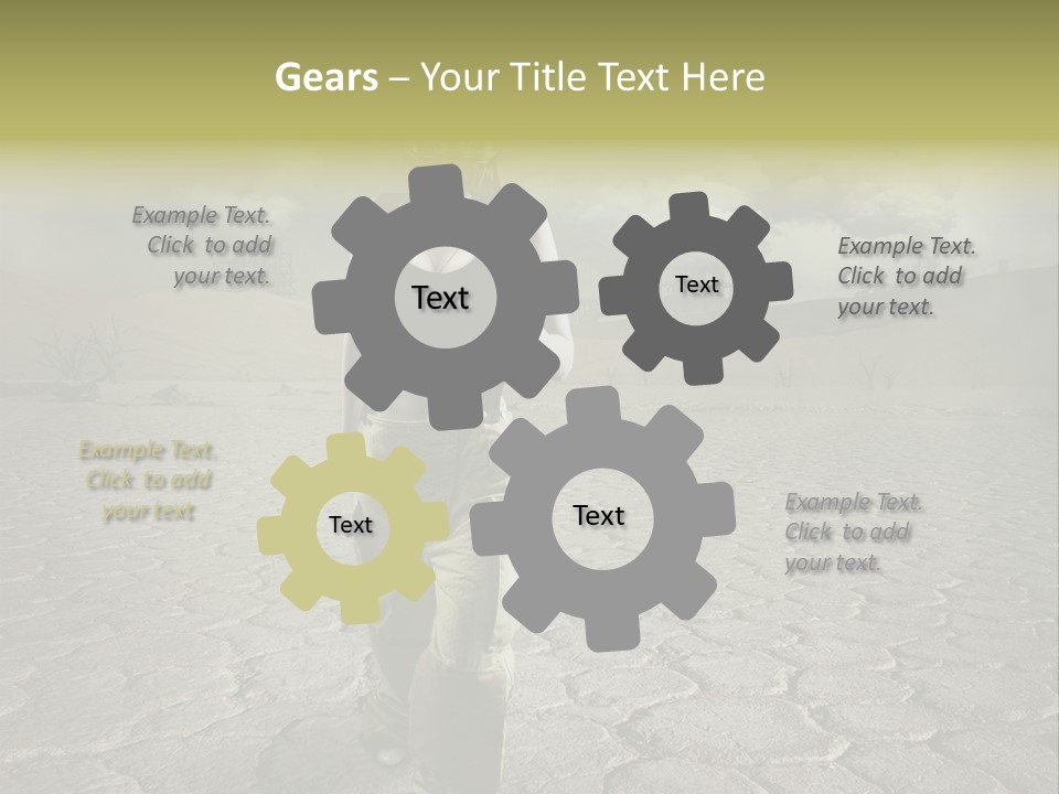 Landscape Safety Climate Change PowerPoint Template