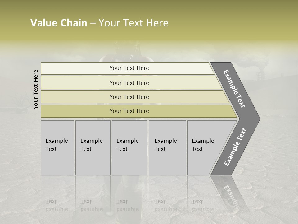 Landscape Safety Climate Change PowerPoint Template
