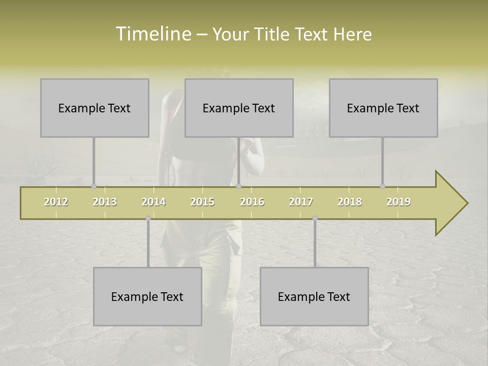 Landscape Safety Climate Change PowerPoint Template