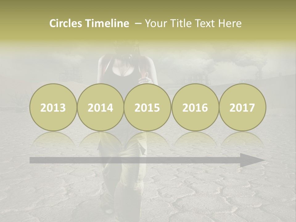 Landscape Safety Climate Change PowerPoint Template