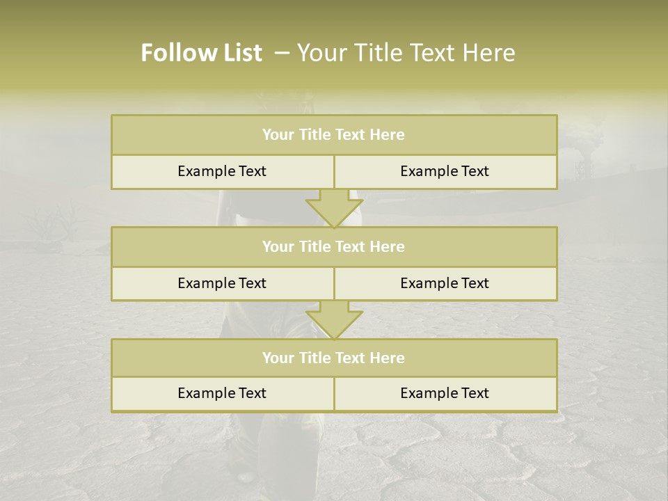 Landscape Safety Climate Change PowerPoint Template