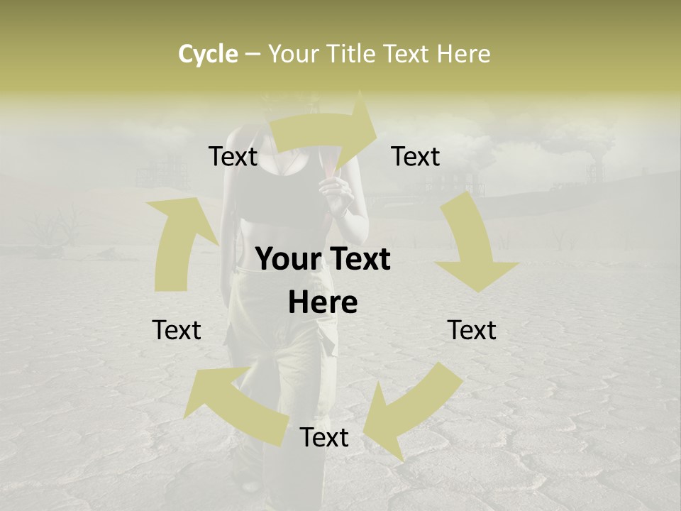 Landscape Safety Climate Change PowerPoint Template