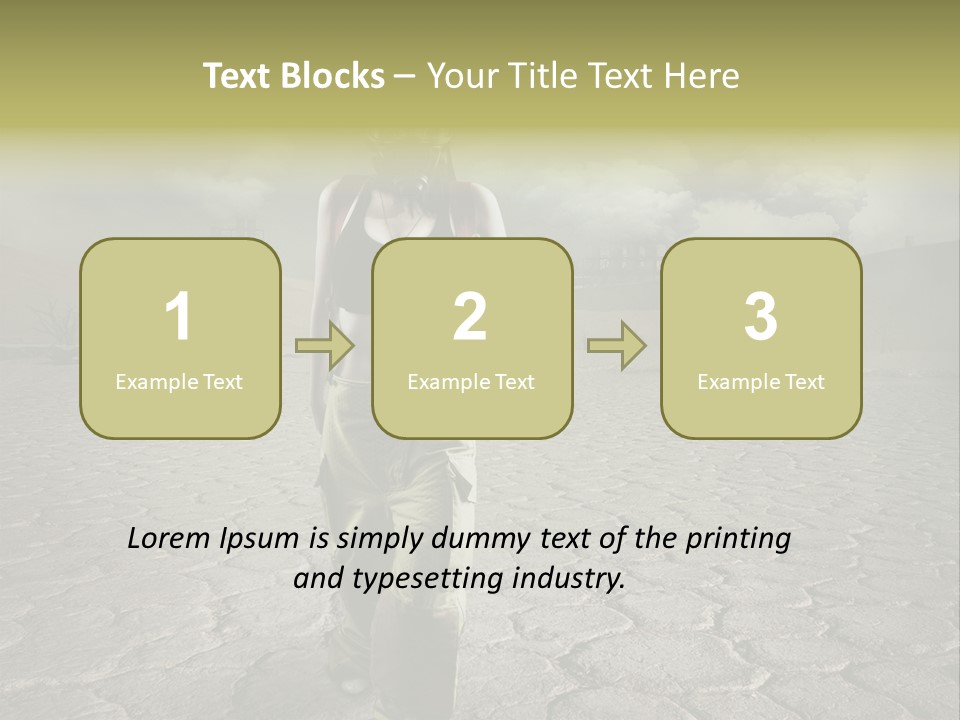 Landscape Safety Climate Change PowerPoint Template