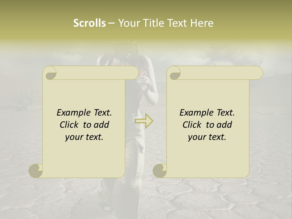 Landscape Safety Climate Change PowerPoint Template
