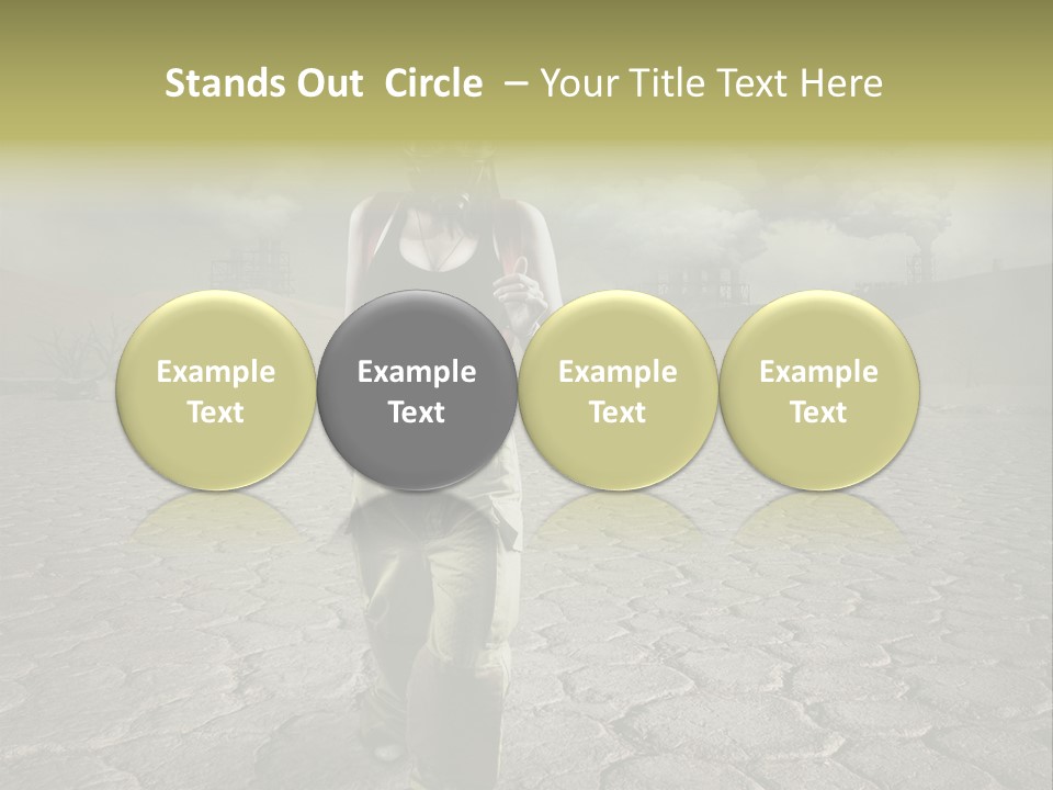 Landscape Safety Climate Change PowerPoint Template