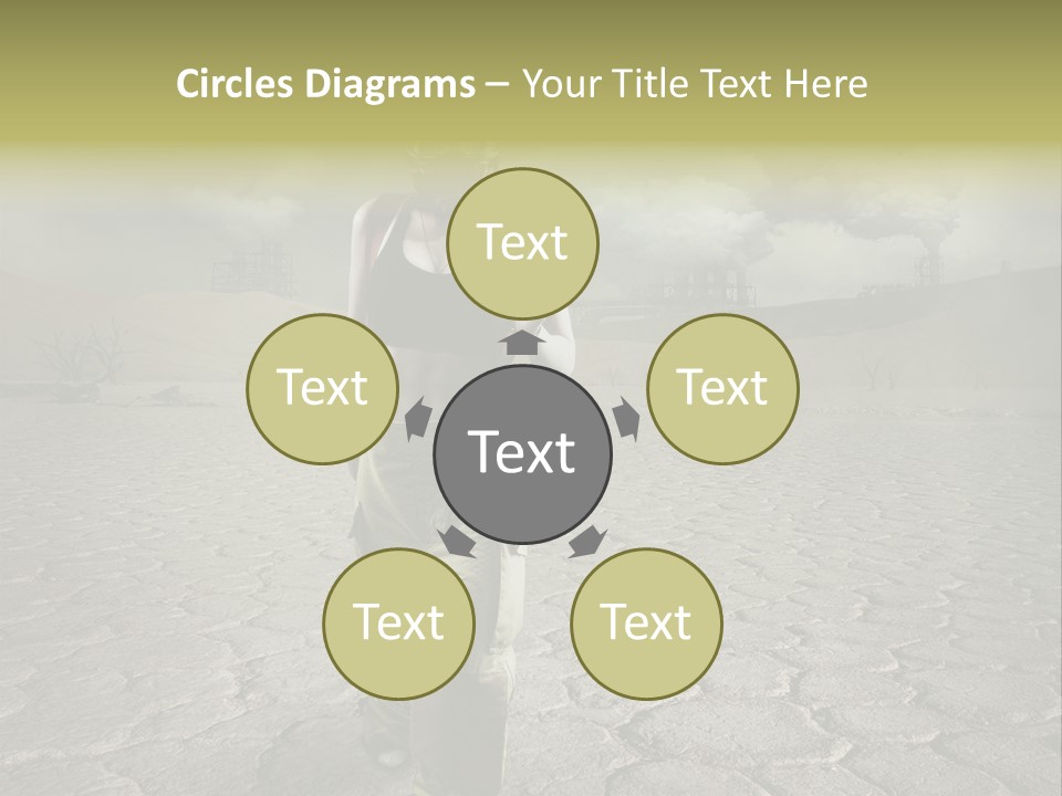 Landscape Safety Climate Change PowerPoint Template