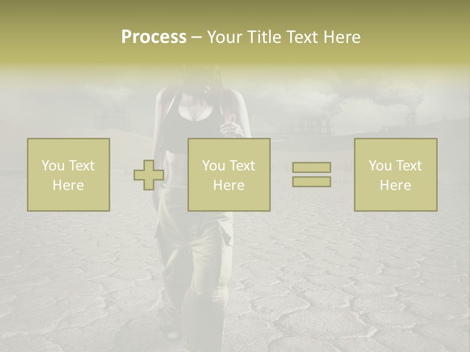Landscape Safety Climate Change PowerPoint Template