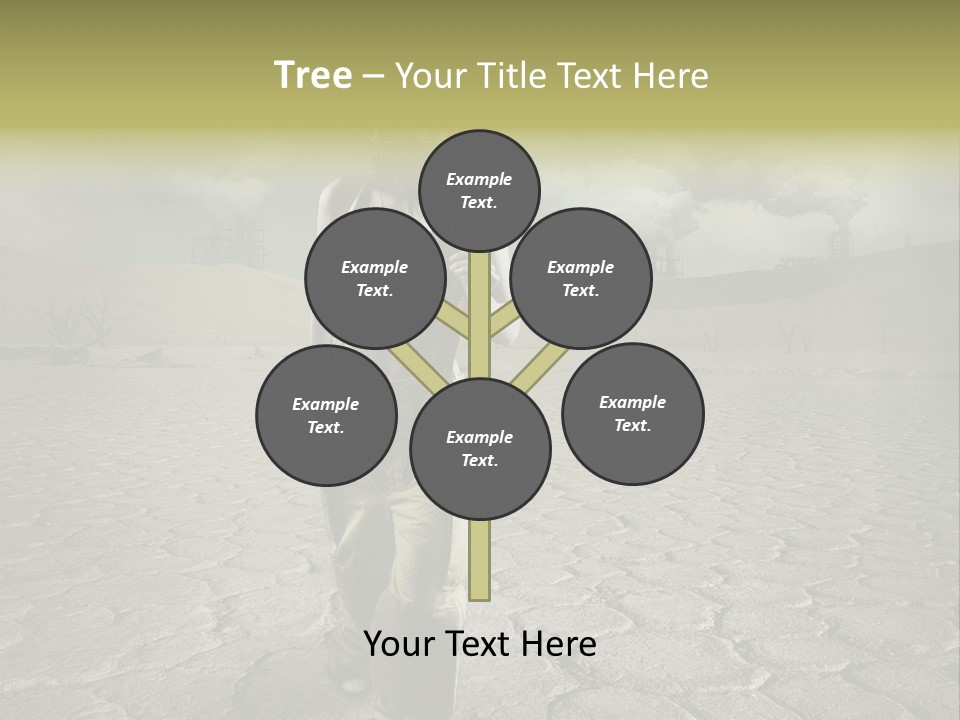 Landscape Safety Climate Change PowerPoint Template