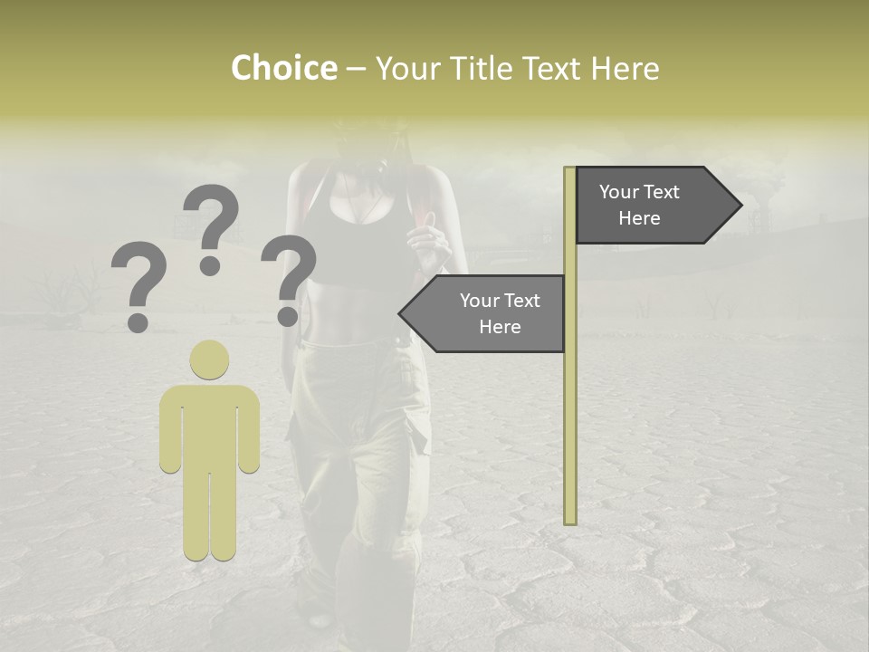Landscape Safety Climate Change PowerPoint Template