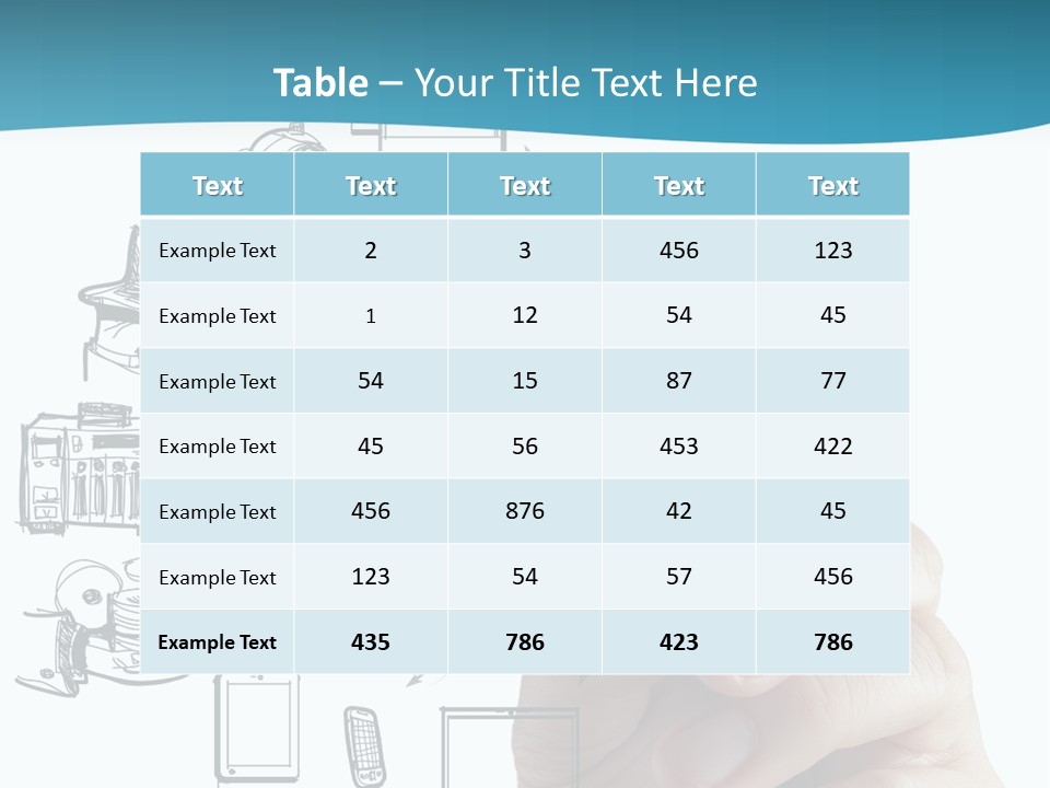Businessman Server Idea PowerPoint Template