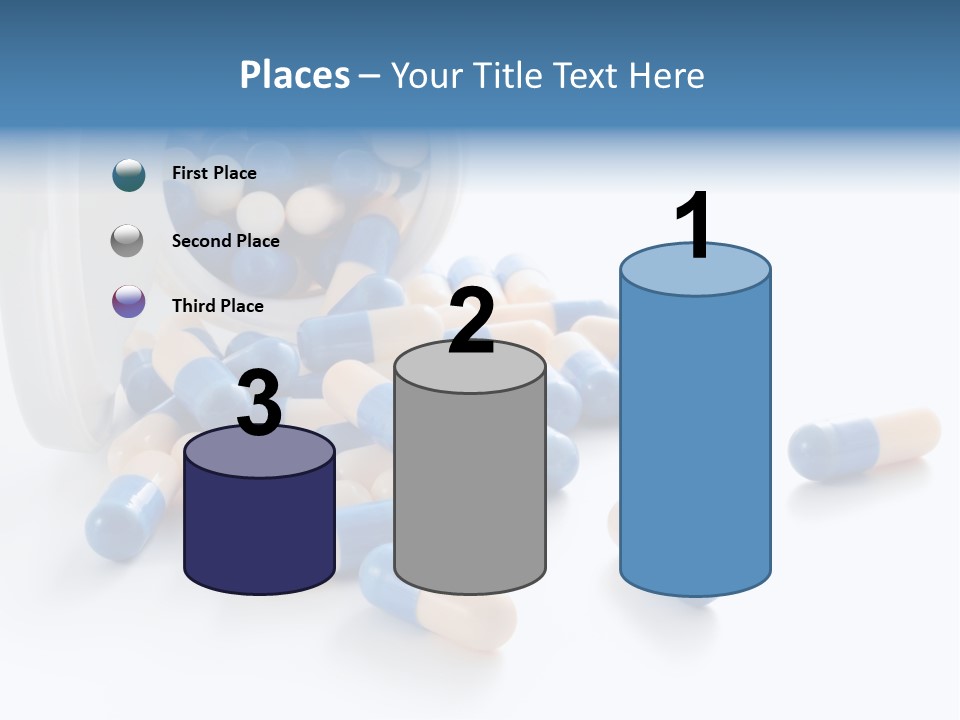Isolated Color Medicine PowerPoint Template