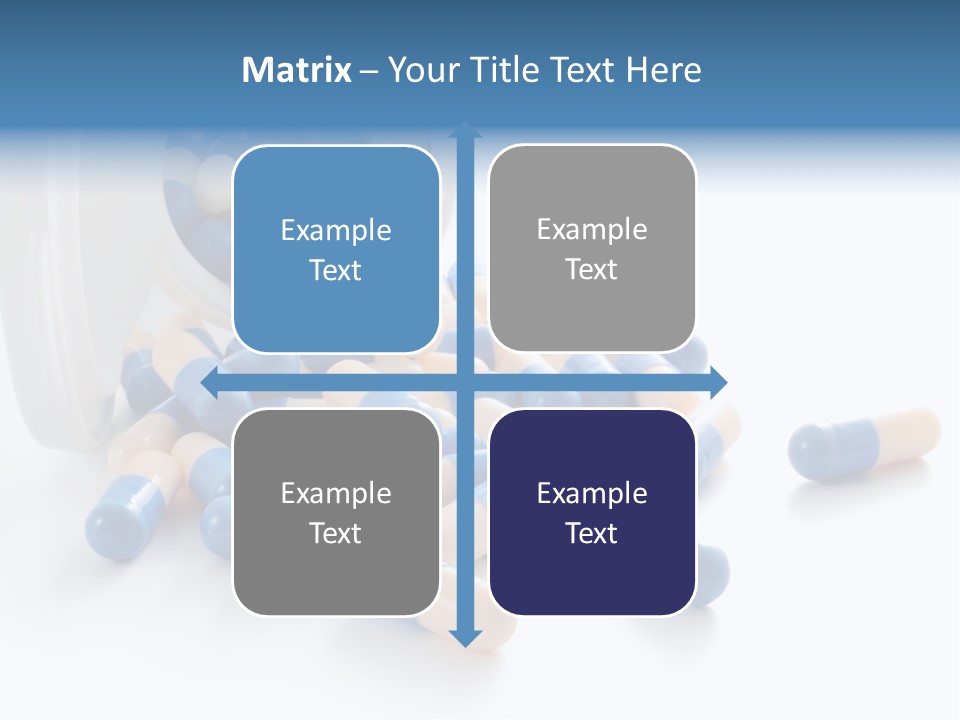 Isolated Color Medicine PowerPoint Template
