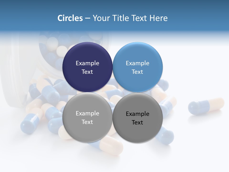 Isolated Color Medicine PowerPoint Template
