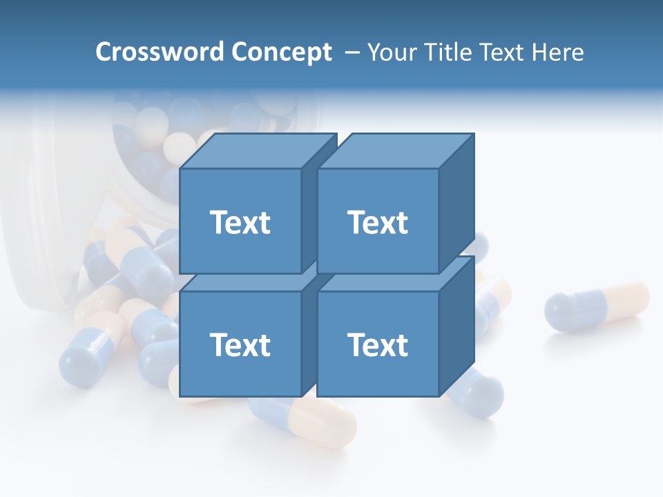 Isolated Color Medicine PowerPoint Template