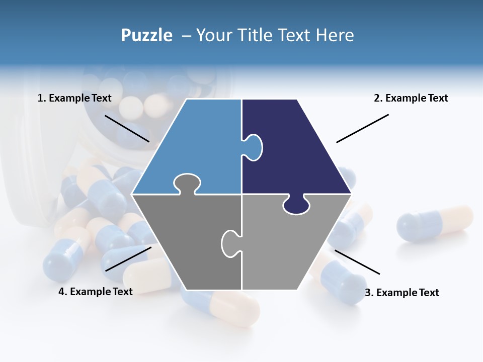 Isolated Color Medicine PowerPoint Template
