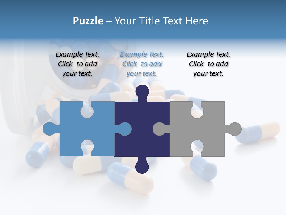 Isolated Color Medicine PowerPoint Template