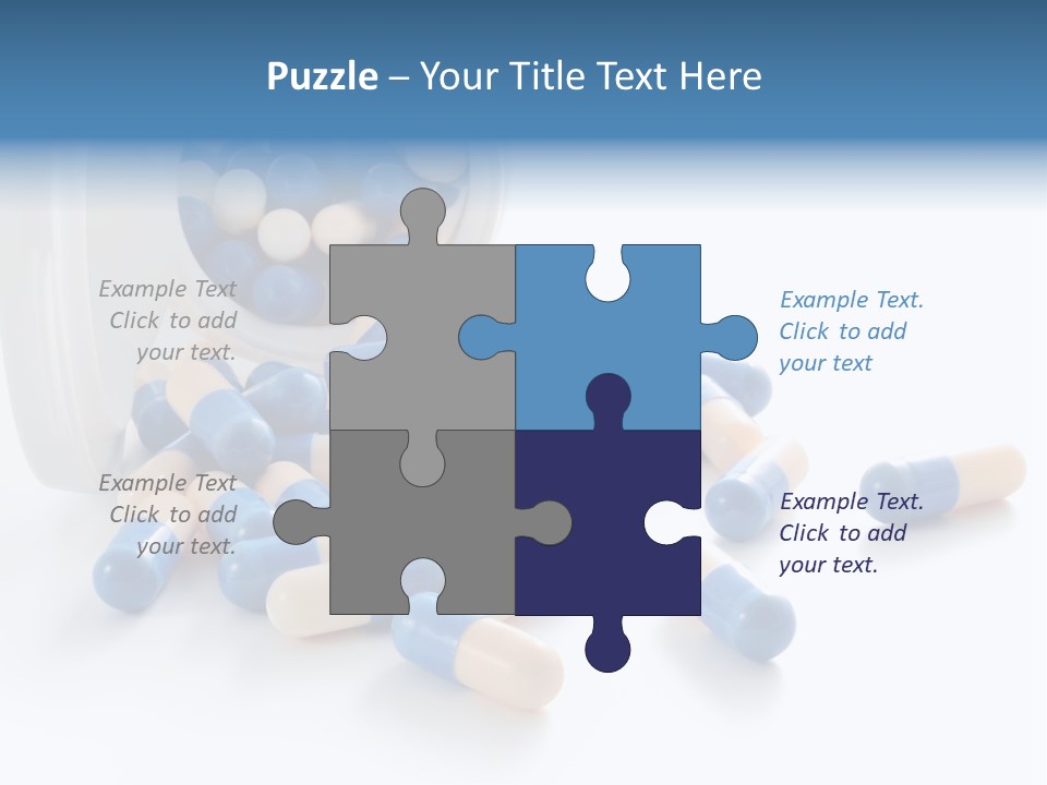 Isolated Color Medicine PowerPoint Template