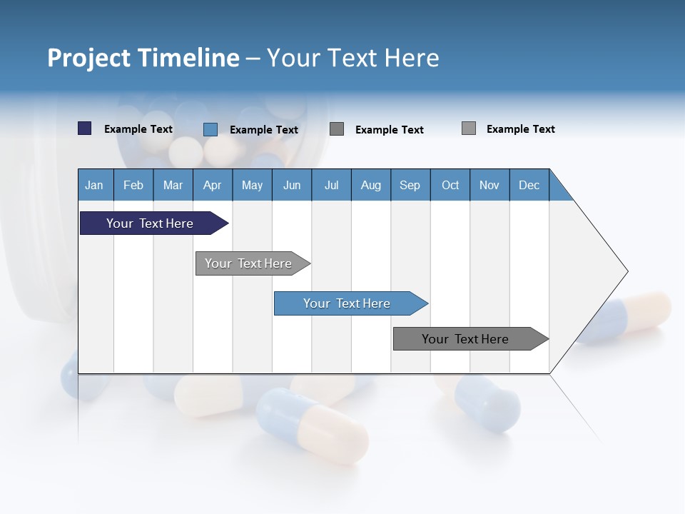 Isolated Color Medicine PowerPoint Template